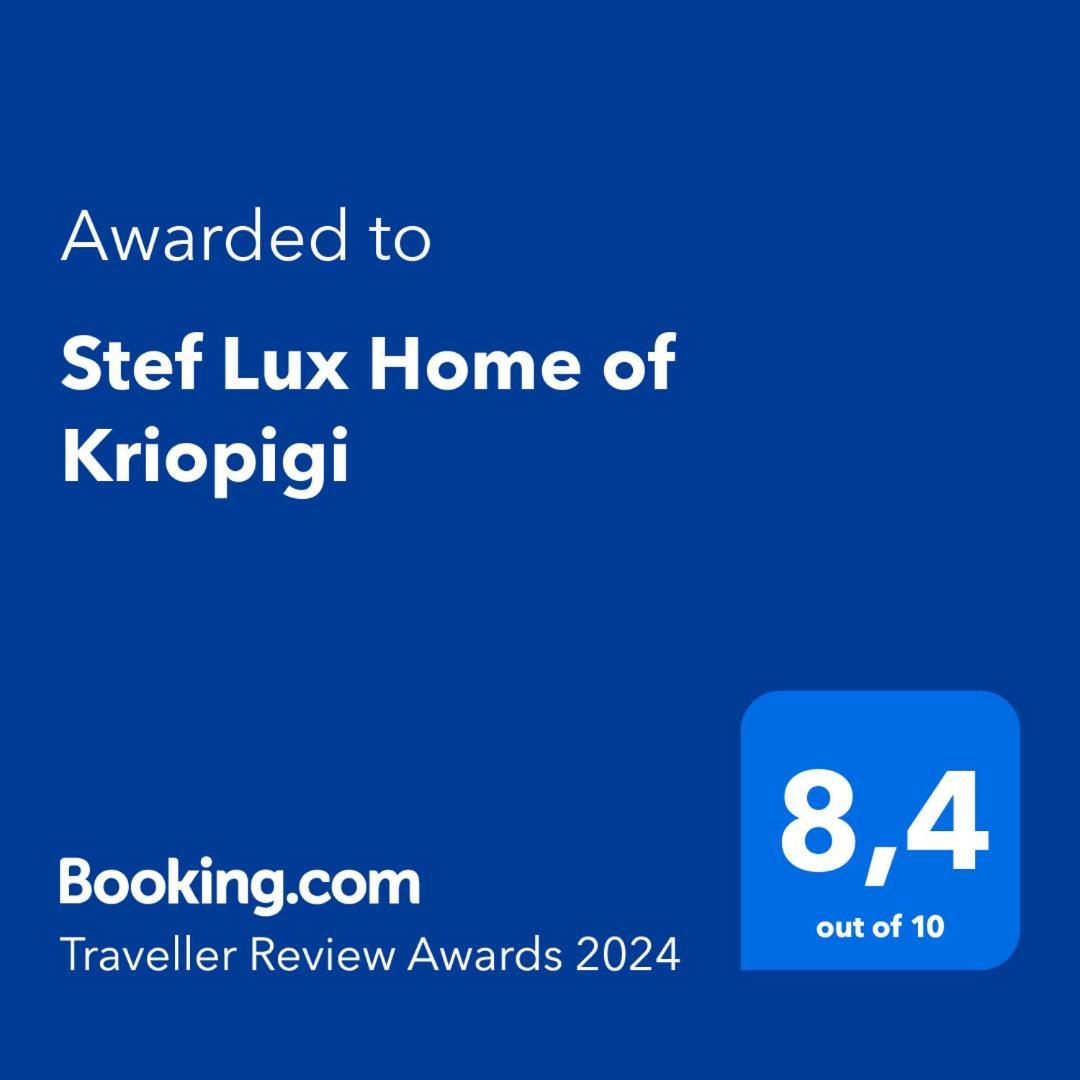 Stef Lux Home Of Kriopigi Exterior photo